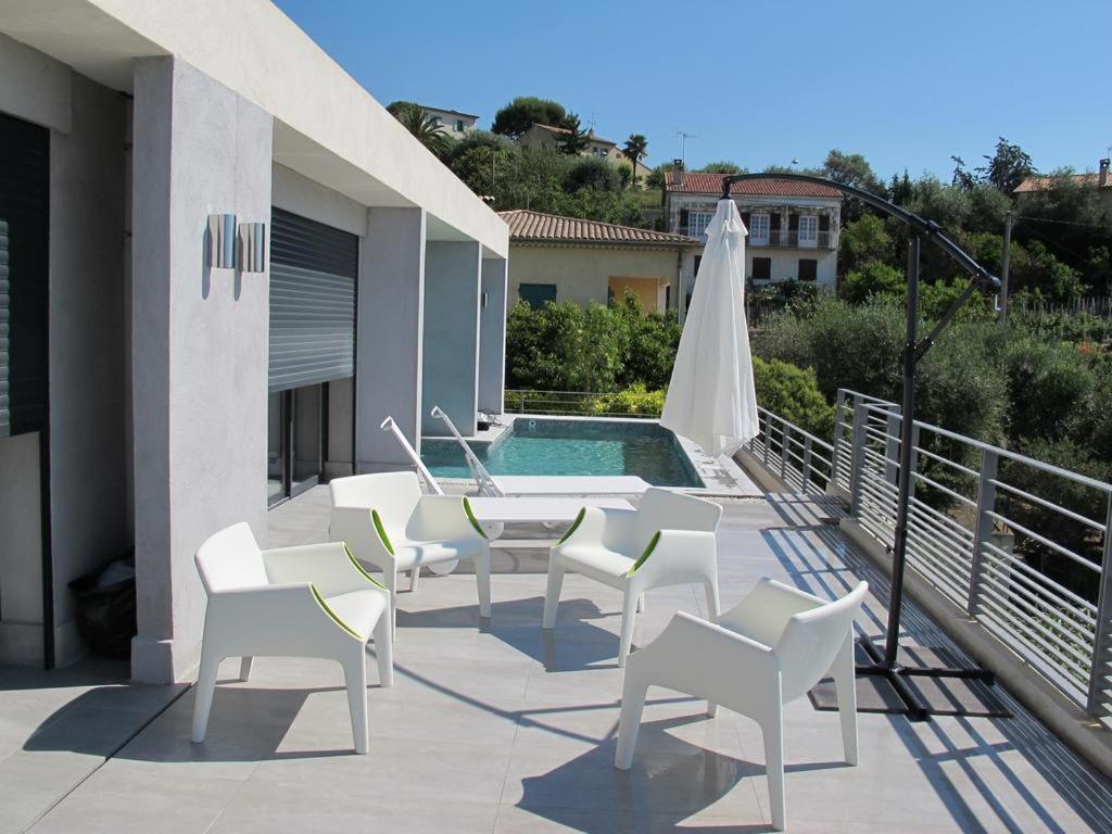 Villa 5* Nice St Pancrace Extérieur photo
