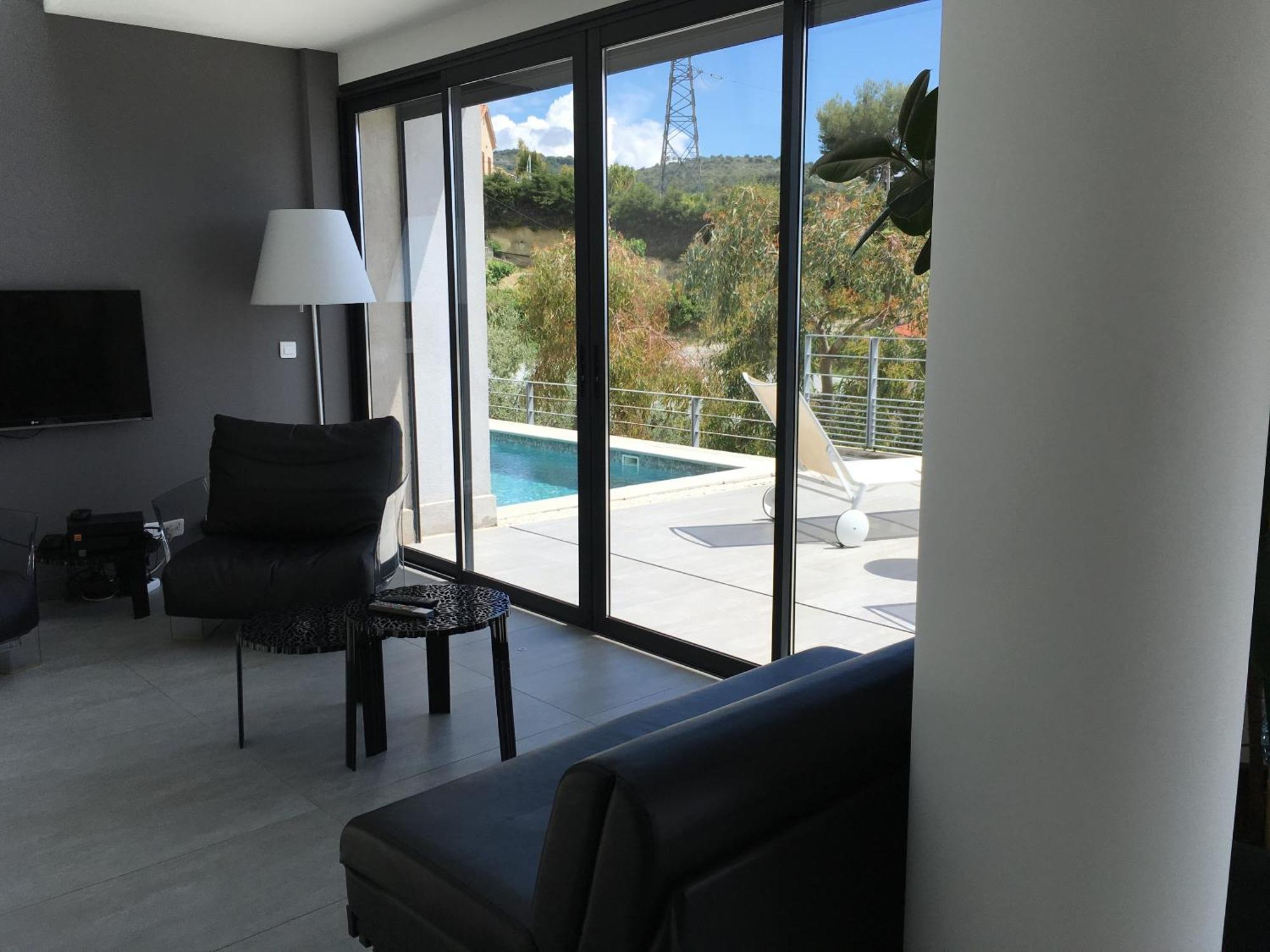 Villa 5* Nice St Pancrace Chambre photo